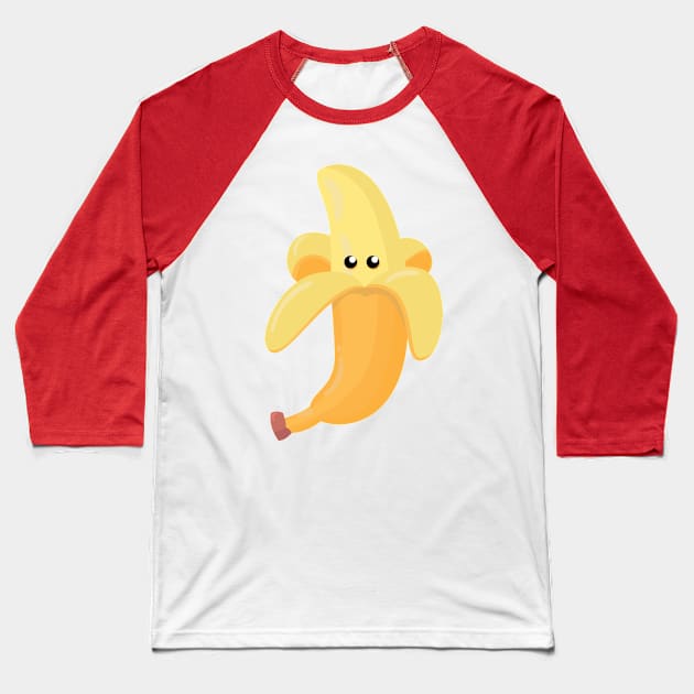 SHY BANANA Baseball T-Shirt by Boulinosaure